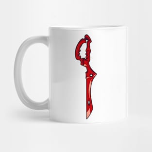 Scissor Blade (red) Mug